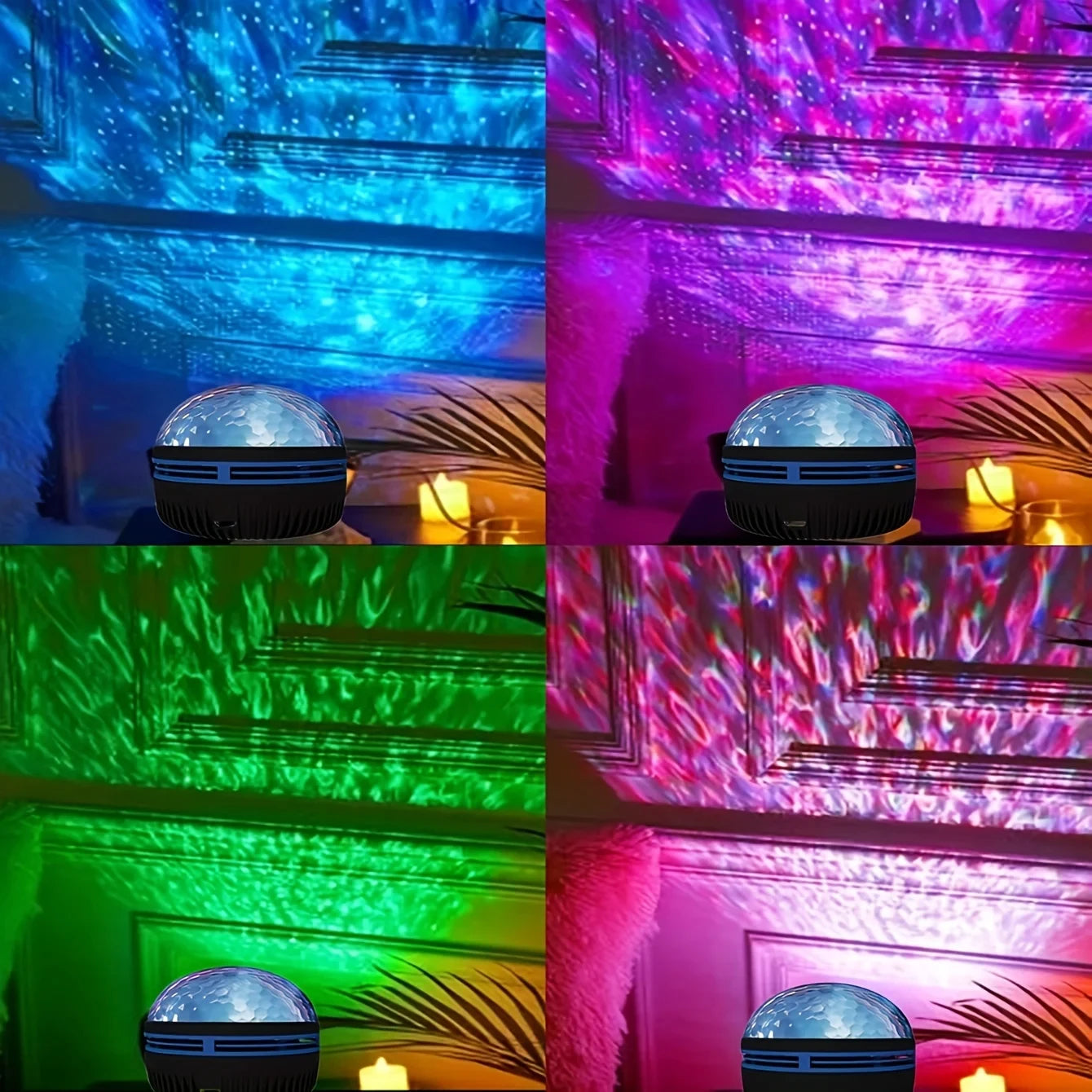 Star Projector – 7-Color Night Light for Bedrooms