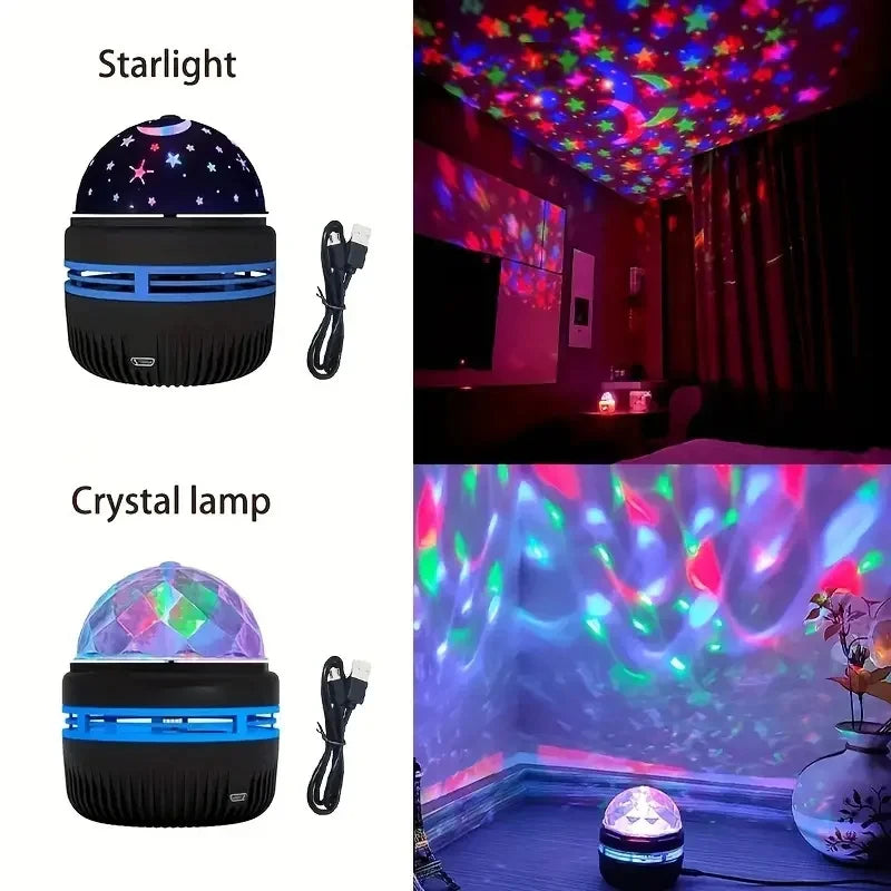 Star Projector – 7-Color Night Light for Bedrooms