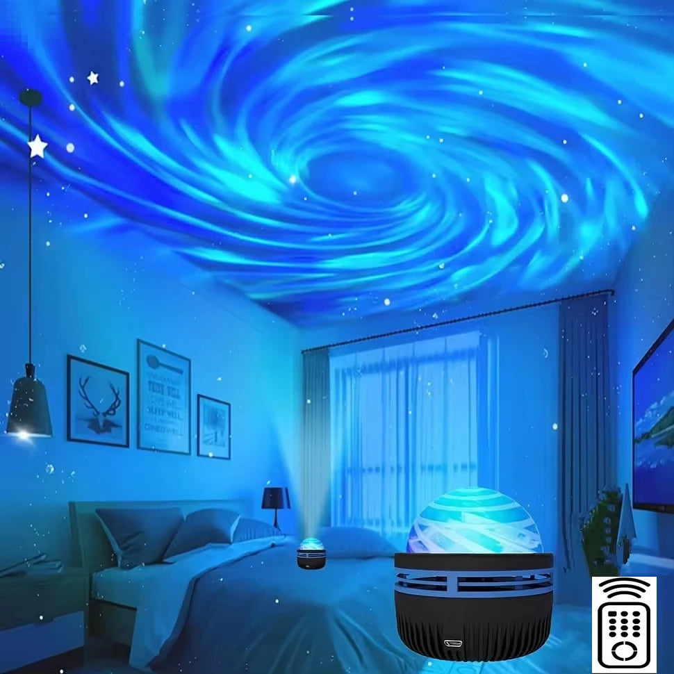 Star Projector – 7-Color Night Light for Bedrooms
