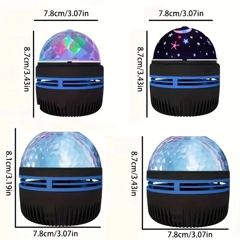 Star Projector – 7-Color Night Light for Bedrooms