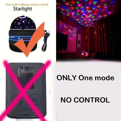 Star Projector – 7-Color Night Light for Bedrooms